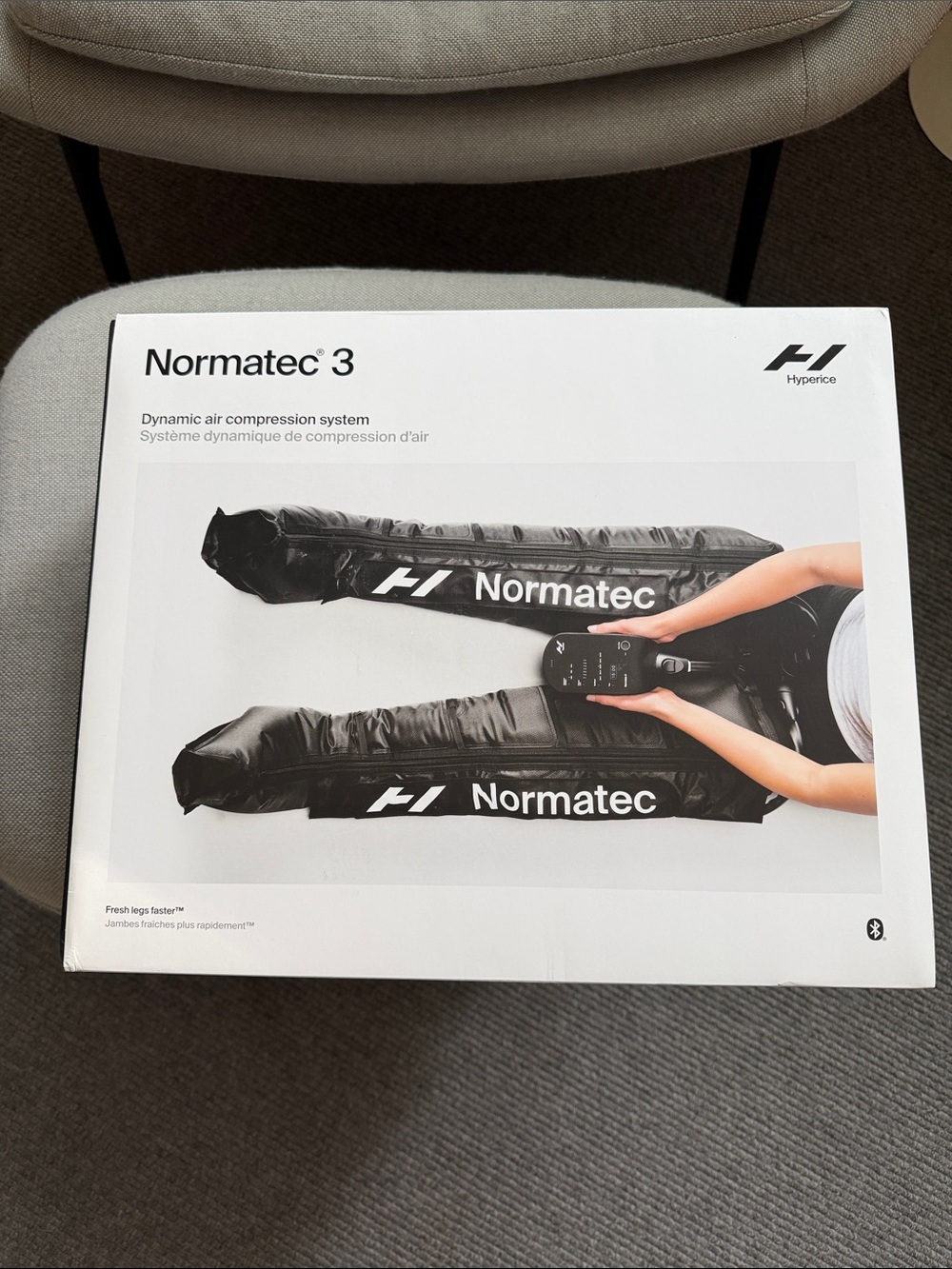 Hyperice Normatec 3 Dynamic Air Compression System for Legs, NWT